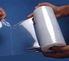 Preview: 1 Rolle Frischhaltefolie aus PE perforiert 29 x 29 cm 500 m Großrolle