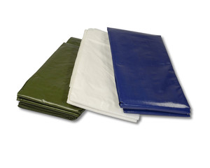 Gewebeplane Abdeckplane Schutzplane 2 x 3m grün reißfest wasserdicht 150g/m²