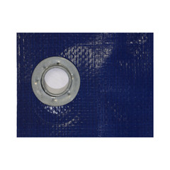 Preview: 2x Gewebeplane Abdeckplane Schutzplane 10 x 15m blau reißfest wasserdicht 250g/m²