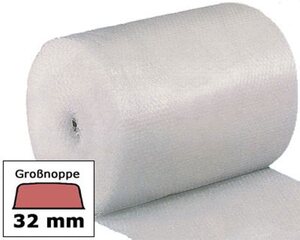 10 Rollen 1-PACK BubbleStar+ Luftpolsterfolie großnoppig 100cm x 25m EXTRA GROSSE NOPPEN