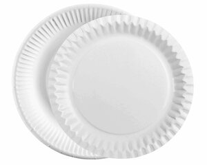 10000x Pappteller KU 18 rund 18 cm fettdicht