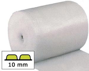 1 Rolle 1-PACK BubbleStar Luftpolsterfolie  30cm x 100m 2-lagig