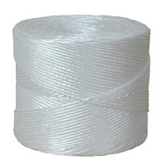 (EUR 0,02/m) Packschnur Kordel Bindfaden PP extrastark weiß 3mm 600m Paketpapier