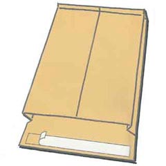 100 Faltentaschen Kuvert Musterbeutel C4 mit Seitenfalten 229x324x40mm 130gr