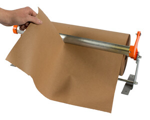 Preview: Packpapierabroller Paketpapier Wand- Tischmontage 600-900 mm Breite Auswahl
