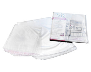 10000x Adhäsionsverschlussbeutel PP transparent klar 125 x 170mm C6