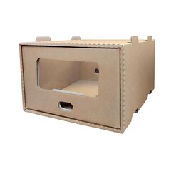 1x Schubladenbox 360x270x180mm stapel- und erweiterbar mit Sichtfenster
