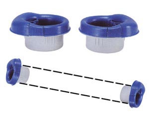 Abroller-Set für Stretchfolie mit Bremse einfache Anwendung