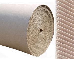 1x Rollenwellpappe Wellpappe  50cm x 5m Grobwelle 200gr/m2