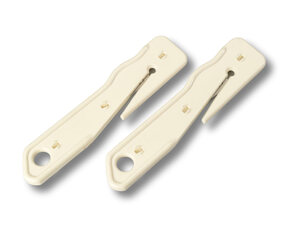 1x Luftpolsterfolienschneider  "White Blade" weiß