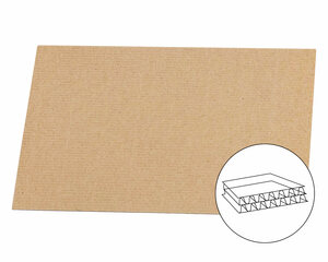 Palettenzwischenlage Kartonplatte für EURO Paletten 1200x800mm 2-wellig