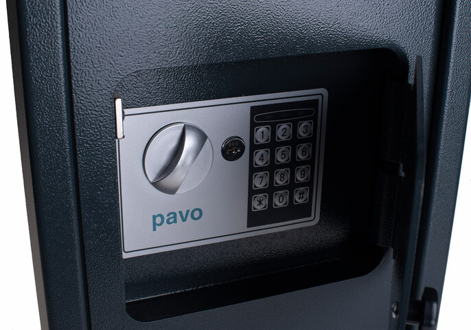 Outdoor-Schlüsselkasten für 50 Schlüssel mit elektronischem Zahlenschloss