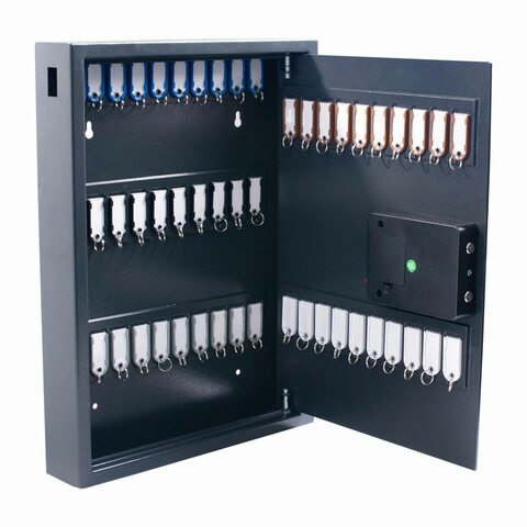 Magnetischer Schlüsselkasten für 50 Schlüssel mit elektronischem Zahlenschloss