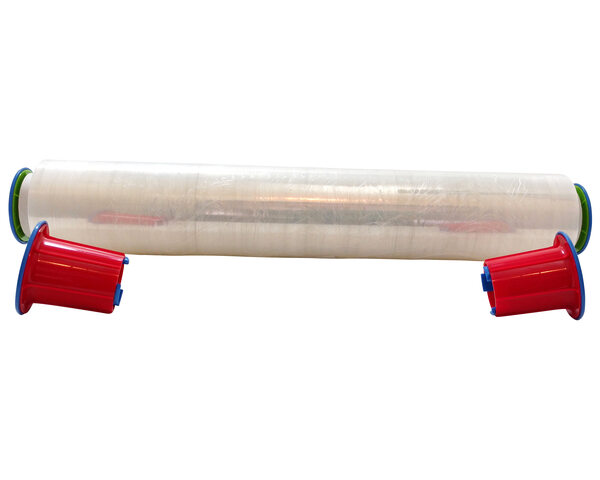 Abroller-Set für Stretchfolie Handwickelfolie einfache Anwendung grün