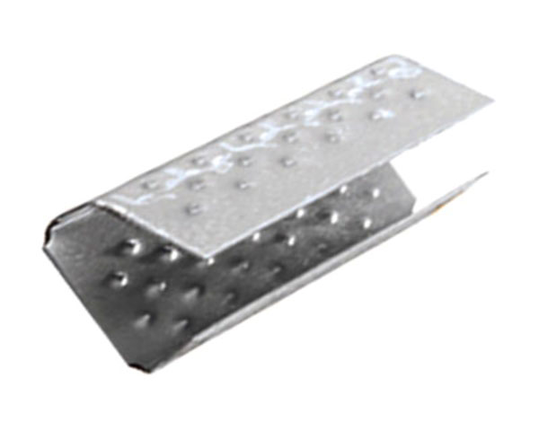 100 Verschlusshülsen Verschlussklammern 13mm geriffelt Umreifungsband Spanngerät